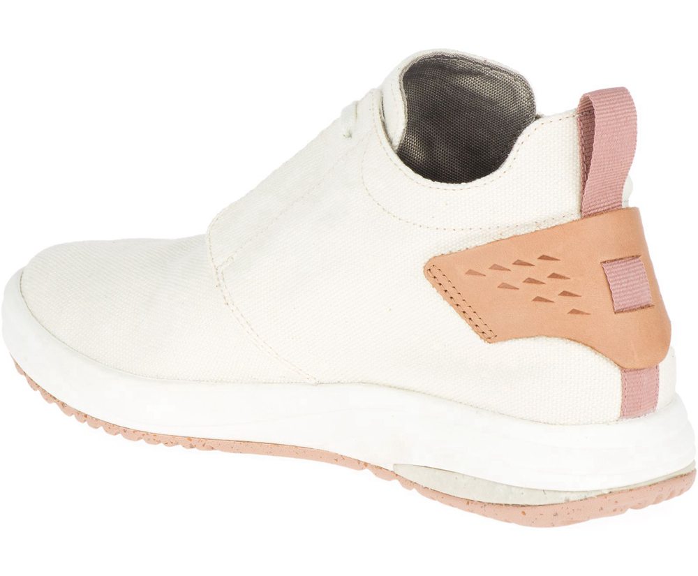 Tenis Senhora - Merrell Gridway Mid Lona - Branco - NXU384067